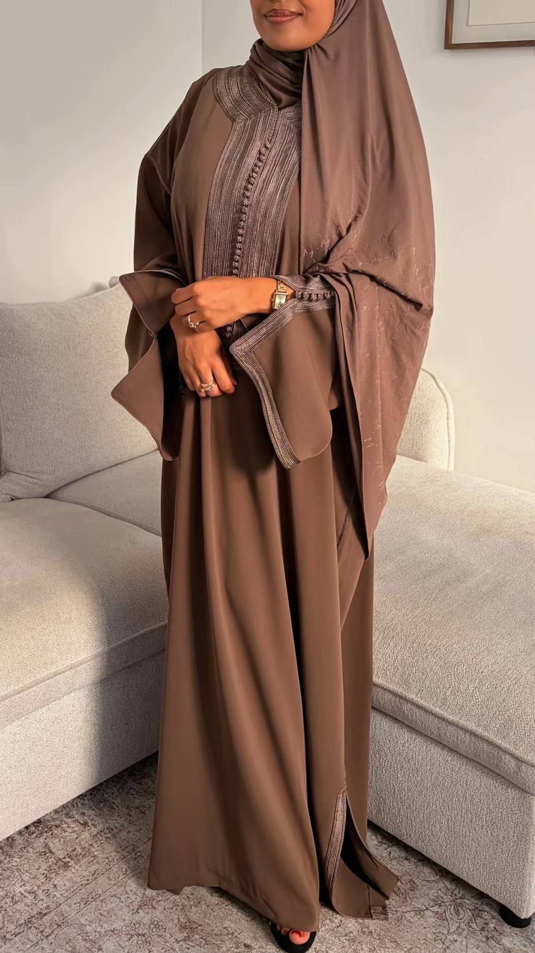 Gandoura Classic - Ash Brown