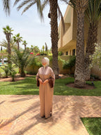 Caftan Elegance - Café sable