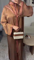 Jellaba Organza - Sable du Sahara Emana Couture