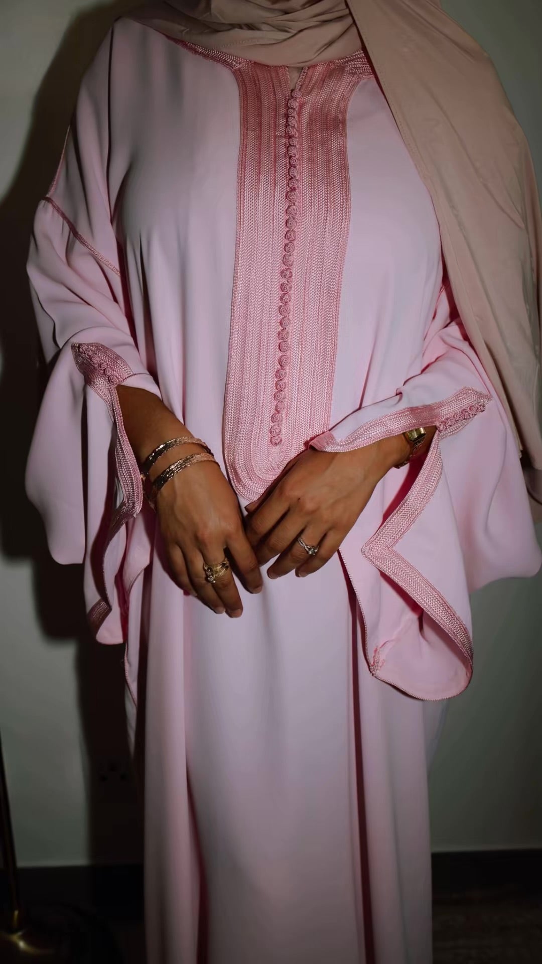Gandoura Classic - Blush Pink