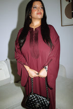 Gandoura Classic - Burgundy