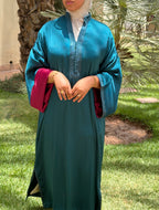 Caftan Elegance - Vert Royal
