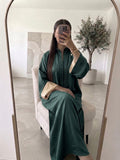 Caftan Elegance - Vert forêt