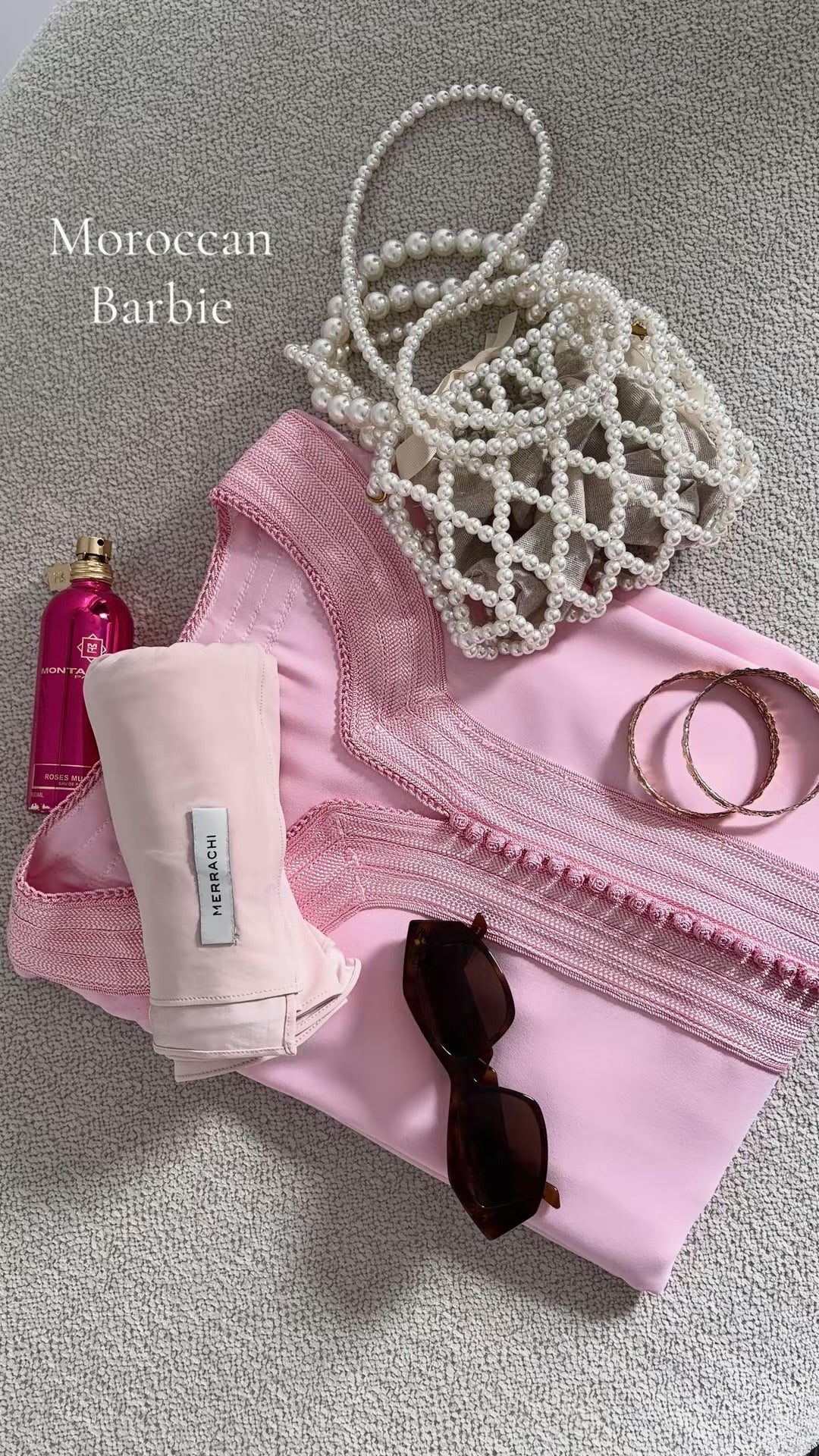 Gandoura Classic - Blush Pink