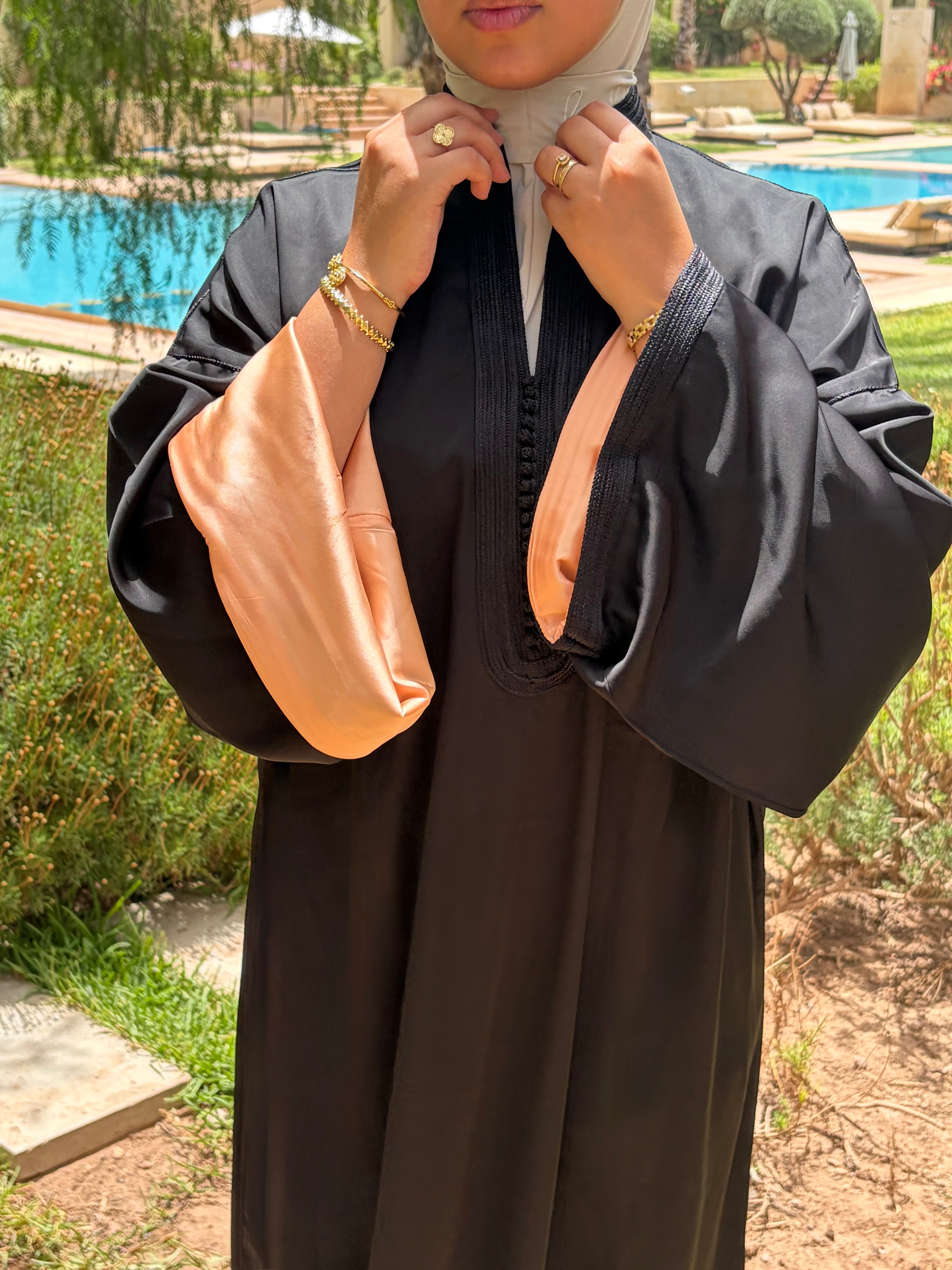 Caftan Elegance - Noir Kohl