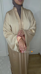 Caftan Elegance - Beige nacré