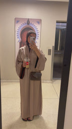 Caftan Elegance - Café sable