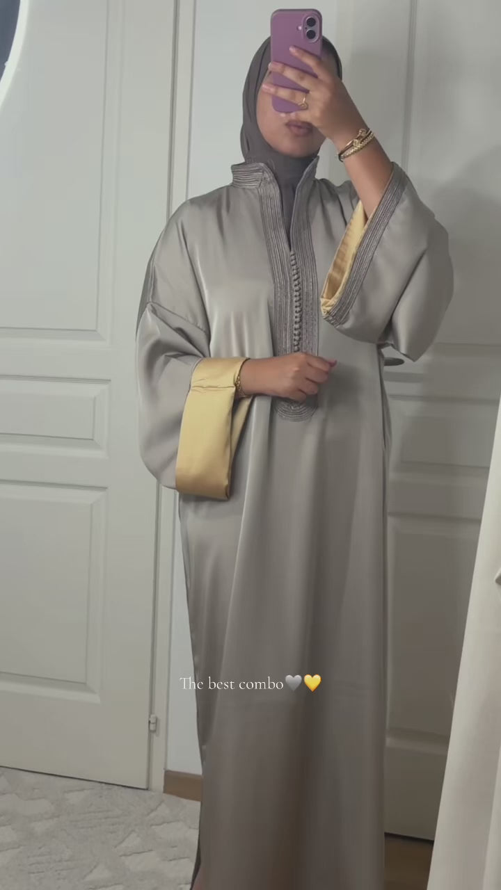 Caftan Elegance - Sable Gris