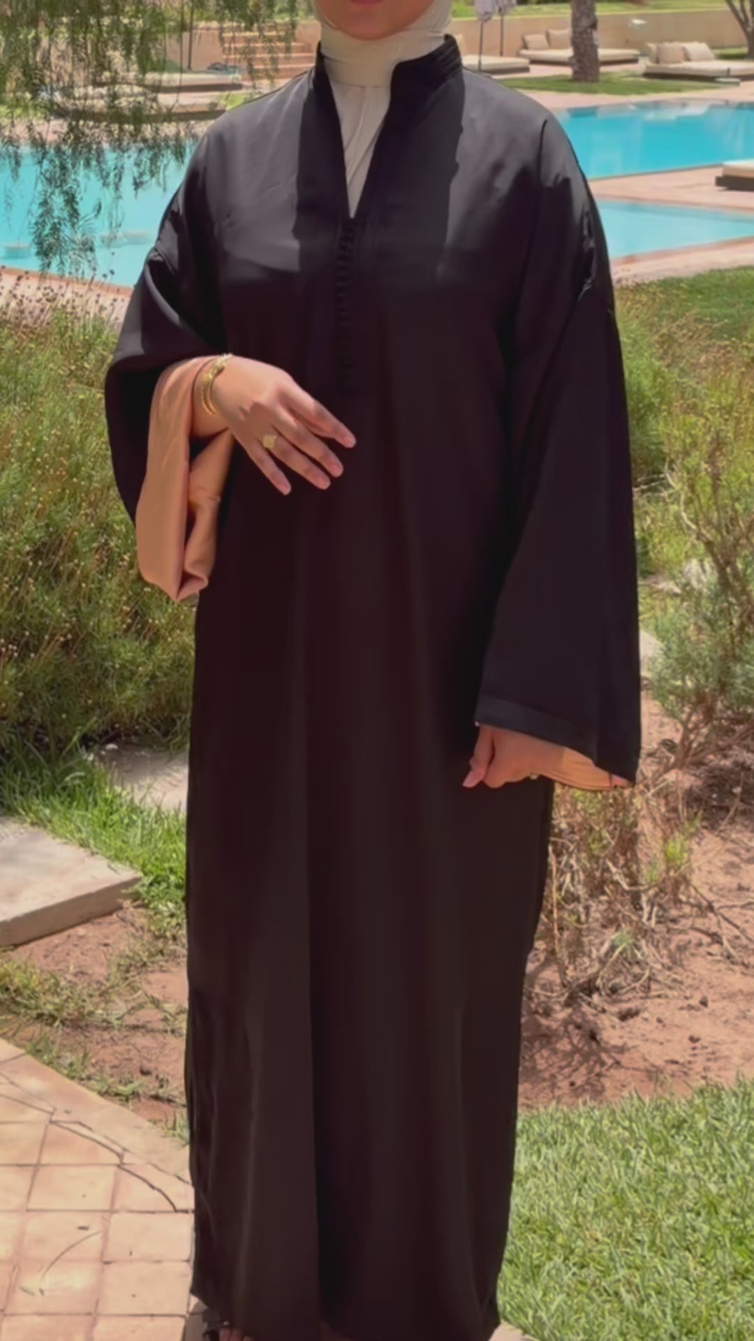Caftan Elegance - Noir Kohl